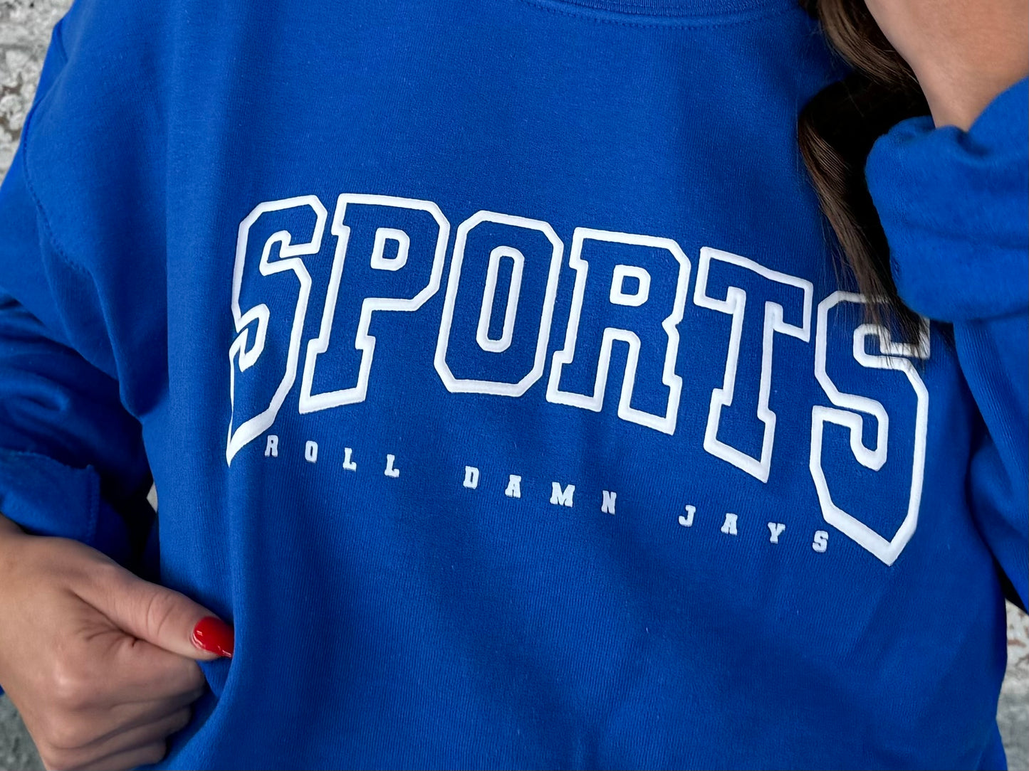 SPORTS: Roll Damn Jays Crewneck